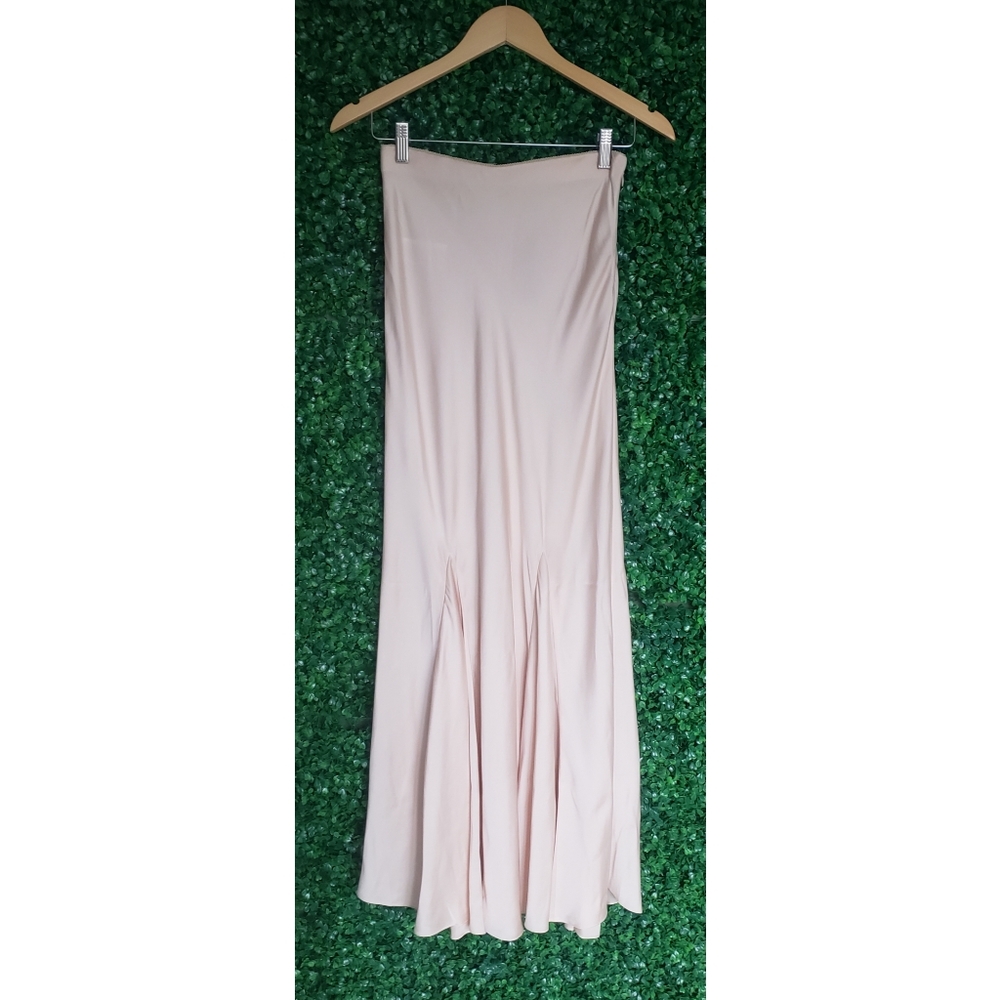 J.Crew Collection drapey slip skirt in featherweight satin - Picture 11 of 15